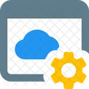 Web Cloud Setting  Icon