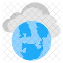 Global Netz Cloud Symbol