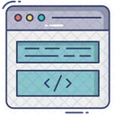 Web Code Web Programming Web Development Icon