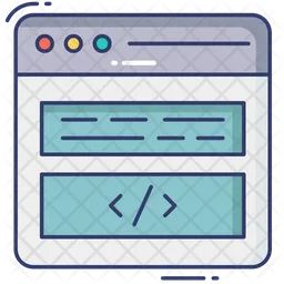 Web Code  Icon