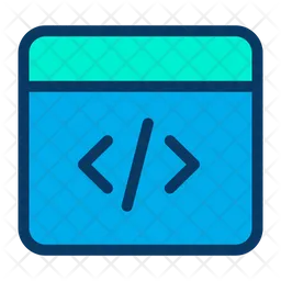 Web Code  Icon