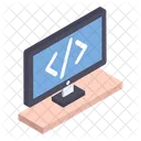 Computer Web Code Icon
