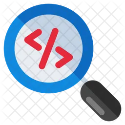 Web Coding  Icon