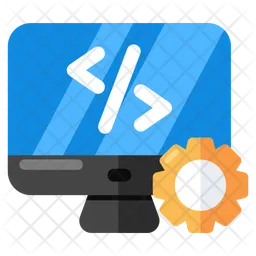 Web Coding  Icon