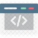 コーディング、プログラミング、スクリプト アイコン