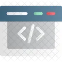 コーディング、プログラミング、スクリプト アイコン