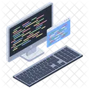웹 개발 소프트웨어 개발 Html 아이콘