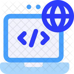 Web Coding  Icon