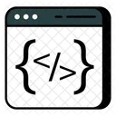Web Coding  Symbol