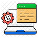 Web Coding Web Programming Web Development Icon