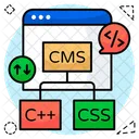 Web coding  Icon