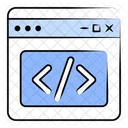 Web Coding  Icon