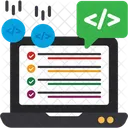 Web Coding  Icon