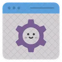 Web Configuration Web Emoji Website Smiley Icon