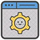 Web Configuration Web Emoji Website Smiley Icon