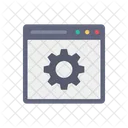 Web Configuration Webpage Setting Website Maintenance Icon