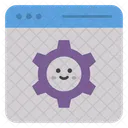 Web Configuration Web Emoji Website Smiley Icon