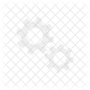 Configuration Setting Cogwheel Icon