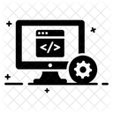Web Setting Web Configuration Web Maintenance Icon