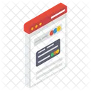 Web Content Web Layout User Interface Icon