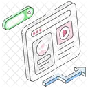 Web Content Web Profile Wbe Video Icon