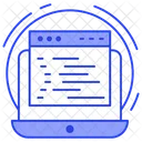 Web Content Web Grid Wireframe Icon