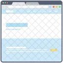 Web Content  Icon