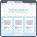 Web Content  Icon