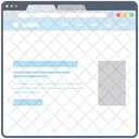 Web Content  Icon