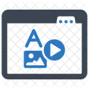 Seo Content Web Content Content Icon