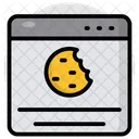 Web Cookie Website Cookie Webpage Cookie Icon