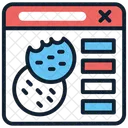 Web cookies  アイコン