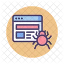 Web Crawler  Icon