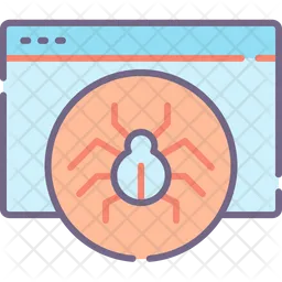 Web Crawler  Icon