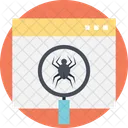Web Crawler Scraper Icon