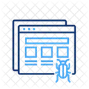 Web Crawler Seo Performance Website Indexing Icon