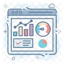 Web Dashboard Web Design Web Analytics Icon