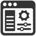 Dashboard Manager Settings Icon