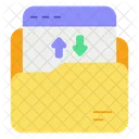 Web data Folder  Icon