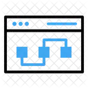 Link List Connection Icon