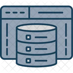 Web Database  Icon