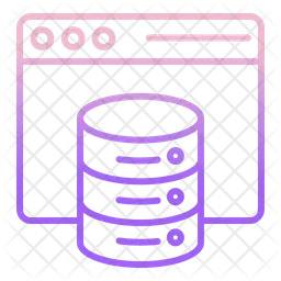 Webdatenbank  Symbol