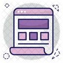 Web Design Web Layout Web Interface Icon