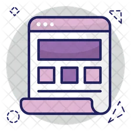 Web Design  Icon