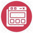 Web Design Site Web Layout Icon