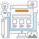 Web Designing Web Graphic User Interface Icon