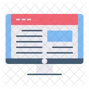 Web Design User Interface Layout Icon