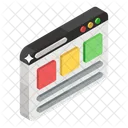 Web Design Web Interface Web Layout Icon