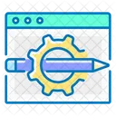 Web-Design  Symbol