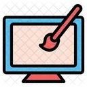 Web Design Graphic Design Paintbrush Icon